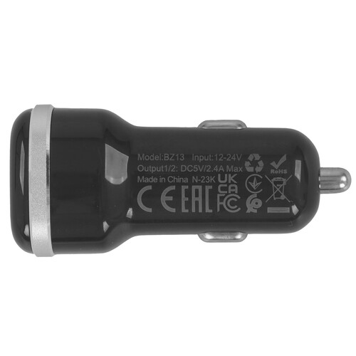 Купить Автомобильное ЗУ Borofone BZ13A Extreme черный  9244277. Характеристики, отзывы и цены в Донецке