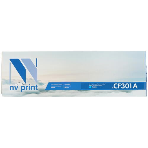 Купить Картридж лазерный NV Print HP CF301A голубой, с чипом  7984388. Характеристики, отзывы и цены в Донецке