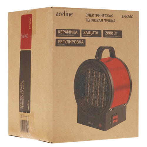 Купить Тепловая пушка электрическая Aceline EFH20C  5400768. Характеристики, отзывы и цены в Донецке