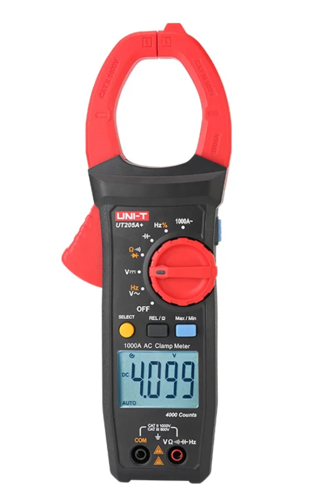 Купить Клещи токоизмерительные UNI-T UT205А+  9110943. Характеристики, отзывы и цены в Донецке