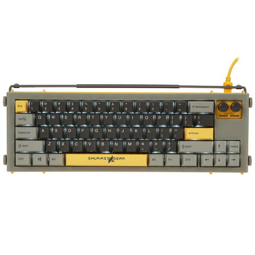 Купить Клавиатура проводная + беспроводная Shurikey Gear Hanzo SKB65 Theme 001 [S01A001B004C1D01E001]  5415366. Характеристики, отзывы и цены в Донецке