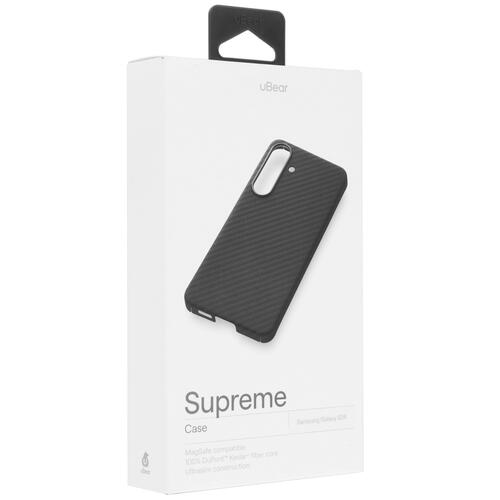 Купить Накладка  uBear Supreme Kevlar для Samsung Galaxy S24 черный/серый  5460595. Характеристики, отзывы и цены в Донецке