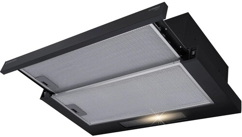 Купить Вытяжка телескопическая Meferi SLIDEBOX60BK POWER черный/черный  9168671. Характеристики, отзывы и цены в Донецке