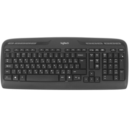 Купить Клавиатура+мышь беспроводная   Logitech Wireless Combo MK330 черный  0160125. Характеристики, отзывы и цены в Донецке
