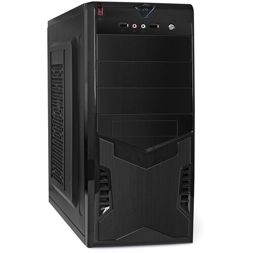 Купить Корпус ExeGate CP-601-CP450 [EX261450RUS] черный  8188246. Характеристики, отзывы и цены в Донецке