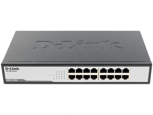 Купить Коммутатор D-Link DES-1016D/H1  1252289. Характеристики, отзывы и цены в Донецке