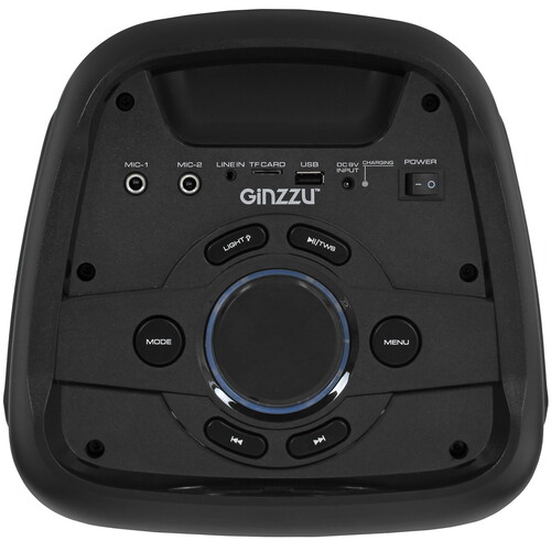Купить Портативная аудиосистема GINZZU GM-211, черный  9905872. Характеристики, отзывы и цены в Донецке