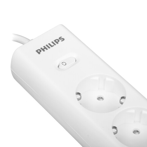Купить Сетевой фильтр Philips CHP4346 белый  9158523. Характеристики, отзывы и цены в Донецке
