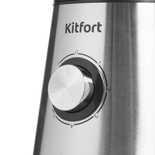 Купить Блендер стационарный Kitfort KT-3021 серебристый  5319170. Характеристики, отзывы и цены в Донецке
