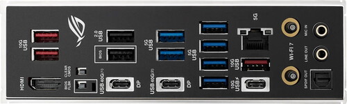 Купить Материнская плата ASUS ROG STRIX X870E-H GAMING WIFI7  5637226. Характеристики, отзывы и цены в Донецке