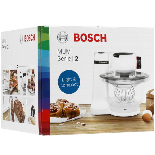 Купить Кухонная машина Bosch MUM Serie | 2 MUMS2TW01 белый  5338209. Характеристики, отзывы и цены в Донецке