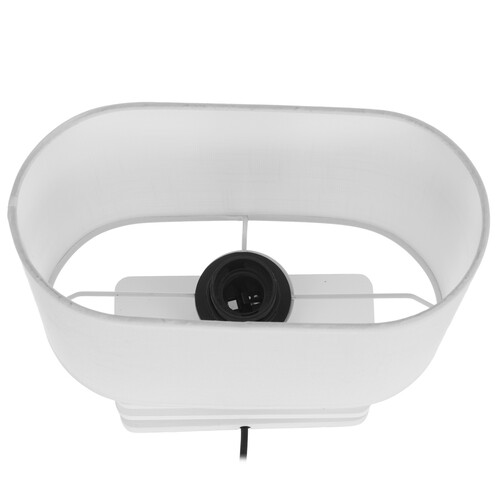 Купить Настольный светильник RISALUX Картер белый  9176734. Характеристики, отзывы и цены в Донецке