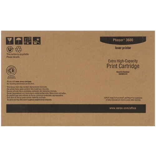 Купить Картридж лазерный Xerox 106R01372 черный  7949381. Характеристики, отзывы и цены в Донецке