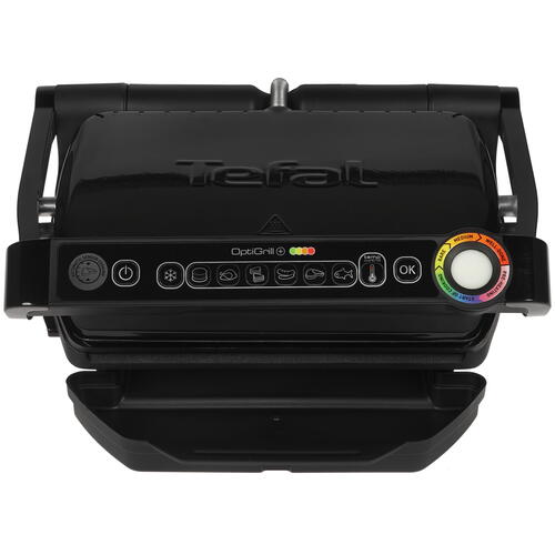 Купить Гриль Tefal GC712834 Optigrill+ черный  8128188. Характеристики, отзывы и цены в Донецке