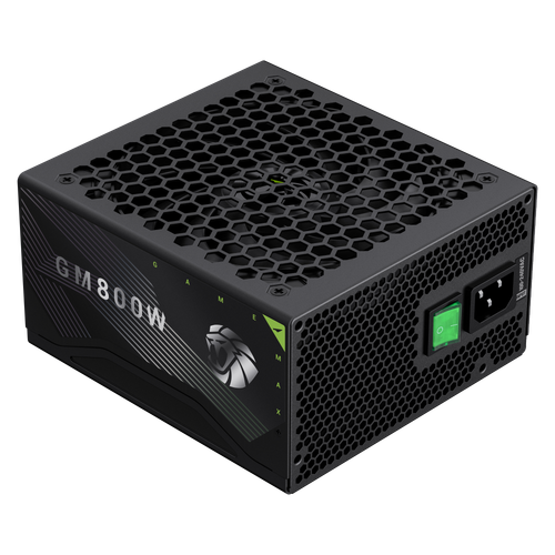 Купить Блок питания GAMEMAX GM-800B  черный  9380745. Характеристики, отзывы и цены в Донецке