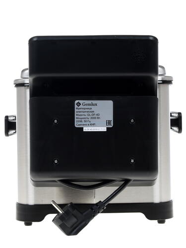 Купить Фритюрница Gemlux GL-DF-4D серебристый  1136474. Характеристики, отзывы и цены в Донецке