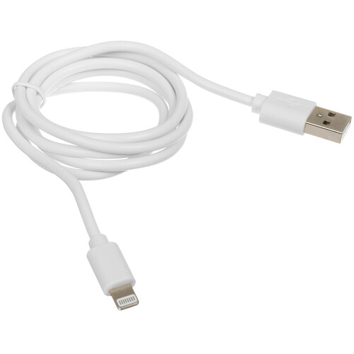 Купить Кабель круглый Aceline Lightning 8-pin - USB 2.0 Type-A белый 1 м  9086527. Характеристики, отзывы и цены в Донецке