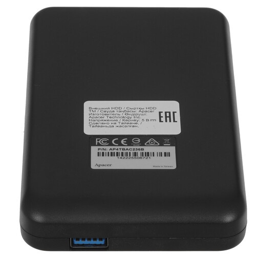 Купить 4 ТБ Внешний HDD Apacer AC236  5054338. Характеристики, отзывы и цены в Донецке