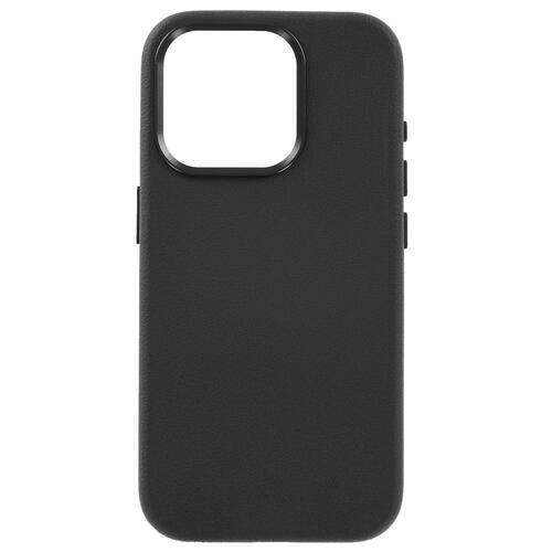 Купить Накладка  VLP Ecopelle Case для Apple iPhone 15 Pro черный  5426135. Характеристики, отзывы и цены в Донецке