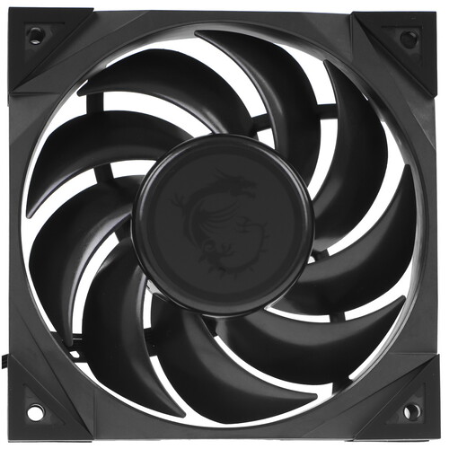 Купить Вентилятор MSI MEG SILENT GALE P12  черный  5493835. Характеристики, отзывы и цены в Донецке