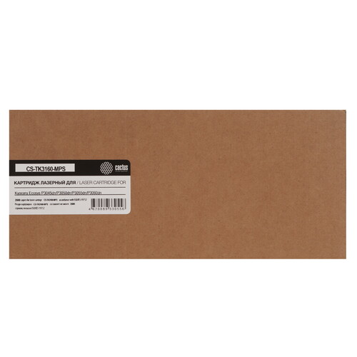 Купить Картридж лазерный Cactus CS-TK3160-MPS черный, с чипом  9093698. Характеристики, отзывы и цены в Донецке