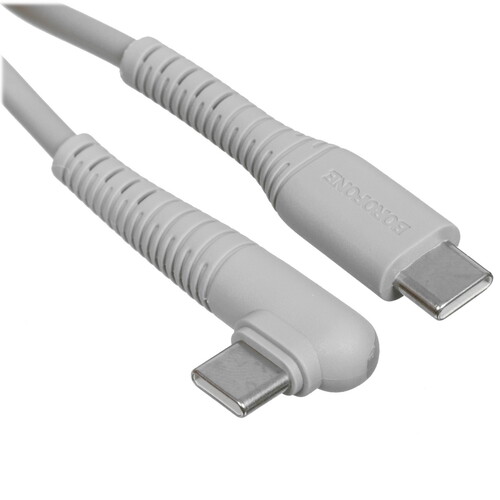 Купить Кабель круглый Borofone USB Type-C - USB Type-C серый 1 м  5475000. Характеристики, отзывы и цены в Донецке