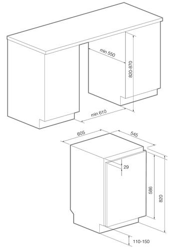 Купить Встраиваемый холодильник без морозильника  Graude FK 80.1  9069720. Характеристики, отзывы и цены в Донецке