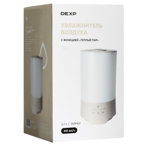 Купить Увлажнитель воздуха DEXP DAH-L3  9104179. Характеристики, отзывы и цены в Донецке