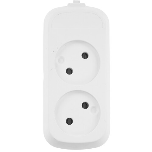 Купить Удлинитель Cadena CDMU2-2x1-1 белый  9188067. Характеристики, отзывы и цены в Донецке