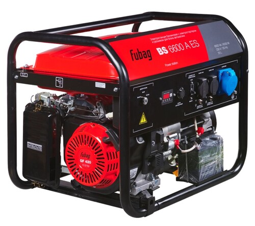 Купить Электрогенератор   бензиновый Fubag BS 6600 AES  9228669. Характеристики, отзывы и цены в Донецке