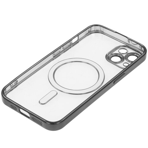 Купить Накладка  Zibelino MagSafe Matte для Apple iPhone 15 черный  9273477. Характеристики, отзывы и цены в Донецке