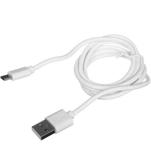 Купить Кабель круглый Aceline micro USB - USB 2.0 Type-A белый 1 м  9086537. Характеристики, отзывы и цены в Донецке