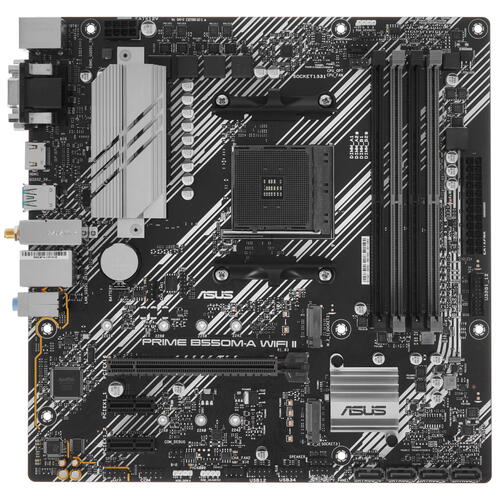 Купить Материнская плата ASUS PRIME B550M-A WIFI II  5005900. Характеристики, отзывы и цены в Донецке