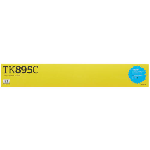 Купить Картридж лазерный T2 TC-K895C голубой  7963690. Характеристики, отзывы и цены в Донецке