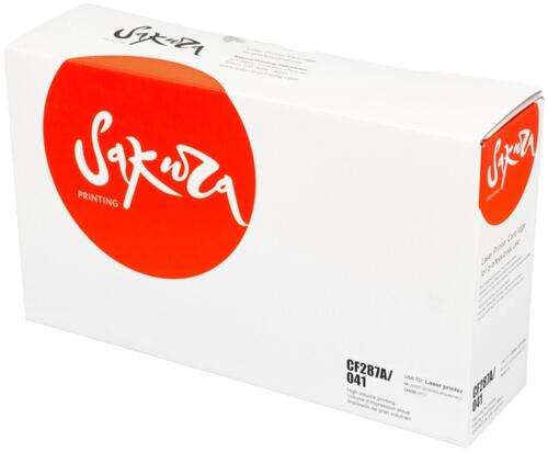 Купить Картридж лазерный SAKURA CF287A/041 черный, с чипом  5363609. Характеристики, отзывы и цены в Донецке