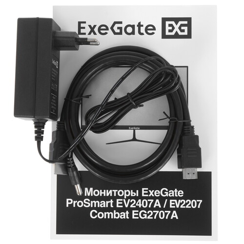 Купить 21.5" Монитор ExeGate ProSmart EV2207 черный  9179623. Характеристики, отзывы и цены в Донецке