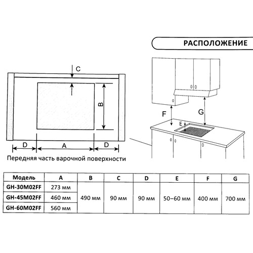 Купить Газовая варочная поверхность DEXP GH-30M02FF  9205879. Характеристики, отзывы и цены в Донецке