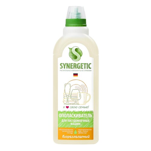 Купить Ополаскиватель для ПММ Synergetic 102750  4860365. Характеристики, отзывы и цены в Донецке