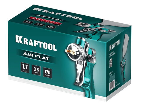 Купить Краскораспылитель KRAFTOOL 06524-1.7  9114780. Характеристики, отзывы и цены в Донецке