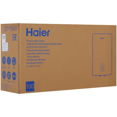Купить Водонагреватель электрический Haier ES100V-F2 INOX  9970088. Характеристики, отзывы и цены в Донецке