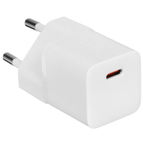 Купить Сетевое зарядное устройство Baseus GaN5 (mini) 1C белый  5619599. Характеристики, отзывы и цены в Донецке