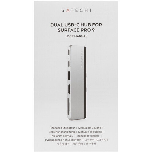 Купить Док-станция Satechi Dual USB-C Hub For Surface Pro 9  5470200. Характеристики, отзывы и цены в Донецке