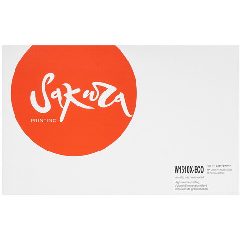 Купить Картридж лазерный Sakura W1510X-ECO черный  5644043. Характеристики, отзывы и цены в Донецке