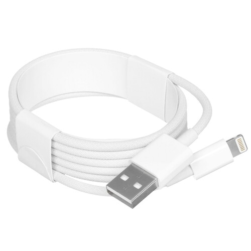 Купить Кабель круглый DEXP Lightning 8-pin - USB 2.0 Type-A белый 1.2 м  9258631. Характеристики, отзывы и цены в Донецке