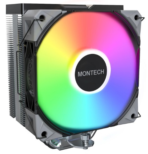 Купить Кулер для процессора Montech NX400 ARGB [NX400ARGBBK]  5620750. Характеристики, отзывы и цены в Донецке