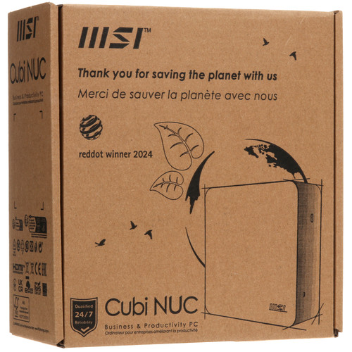 Купить Мини ПК MSI Cubi NUC 1M-098RU [9S6-B0B111-098]  5485033. Характеристики, отзывы и цены в Донецке