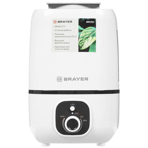 Купить Увлажнитель воздуха Brayer BR4701  8155418. Характеристики, отзывы и цены в Донецке