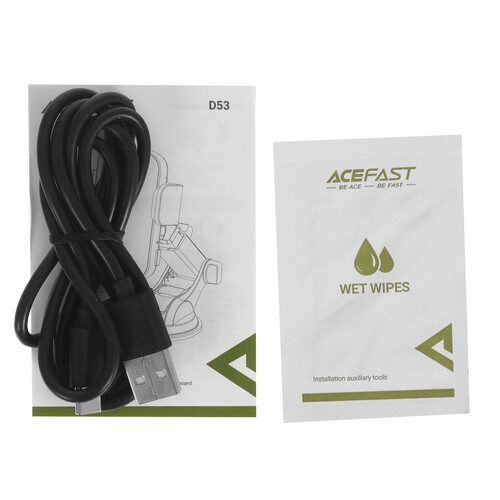 Купить Держатель автомобильный ACEFAST D53 черный  9258646. Характеристики, отзывы и цены в Донецке