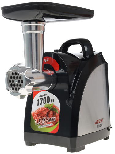 Купить Мясорубка электрическая Aresa AR-2103 черный  7996386. Характеристики, отзывы и цены в Донецке