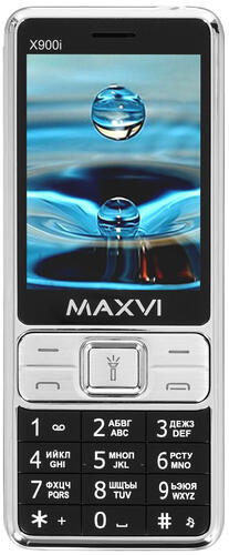 Купить Сотовый телефон Maxvi X900i черный  9916945. Характеристики, отзывы и цены в Донецке